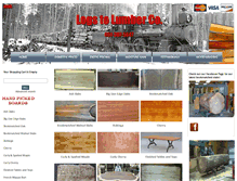 Tablet Screenshot of logs-to-lumber.com